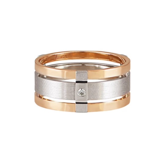 Wedding ring &quot;Embrace of the fates&quot;