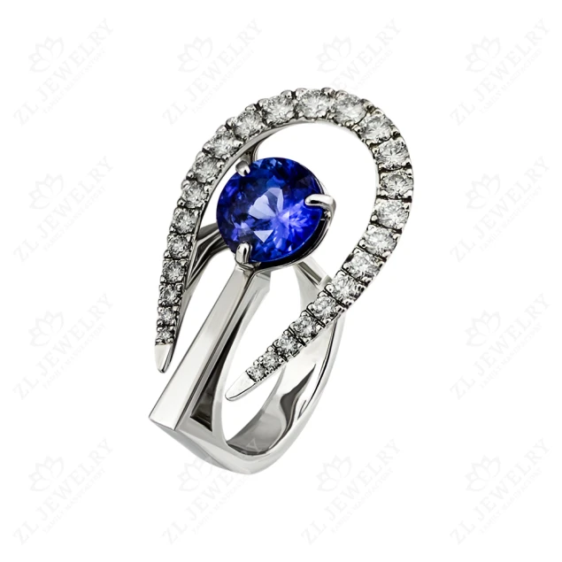 Кольцо &quot;Небесное сияние&quot; Photo-1