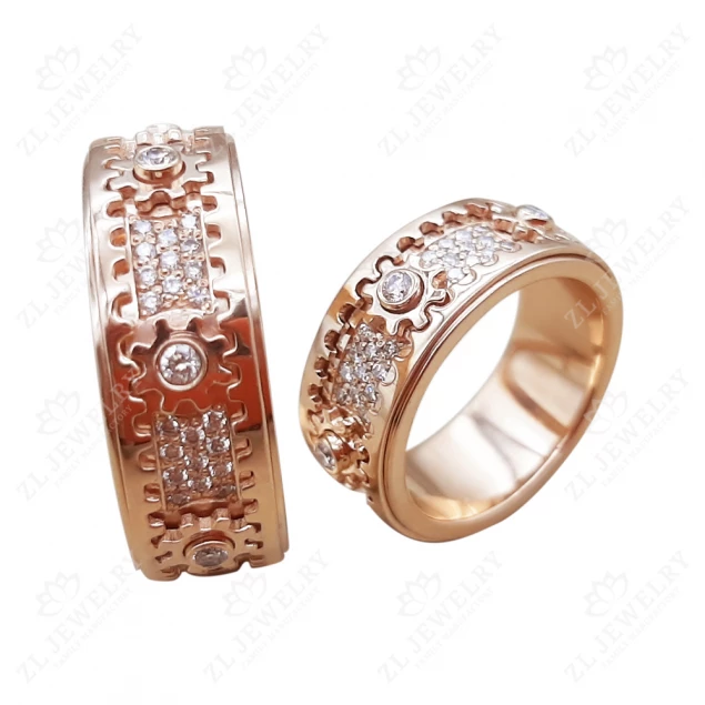 &quot;Love Mechanism&quot; wedding ring Photo-2