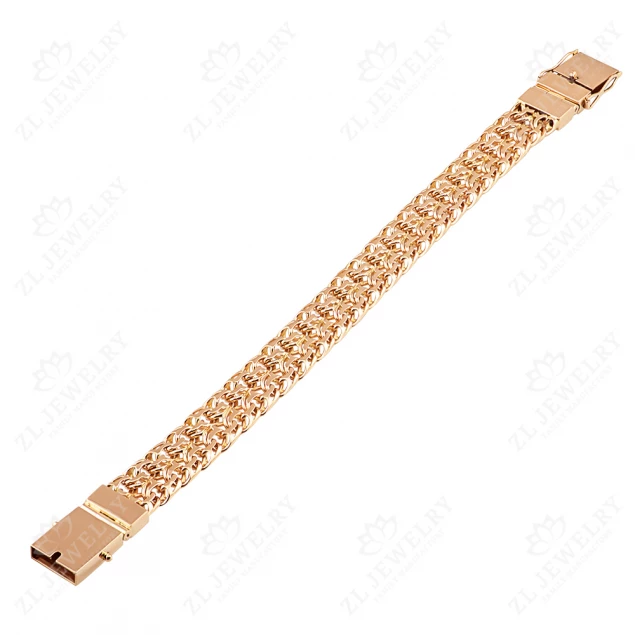 &quot;Double Bismarck&quot; bracelet with box lock Photo-2