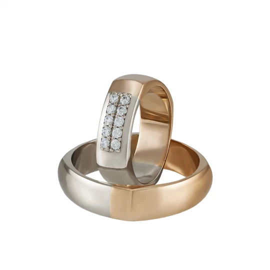 Wedding rings &quot;Square&quot;