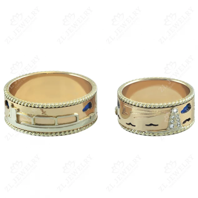 Wedding rings &quot;Lighthouse and Ship&quot; Photo-1