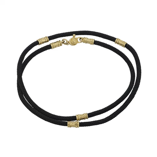 Rope &quot;Save and Save&quot; in lemon gold