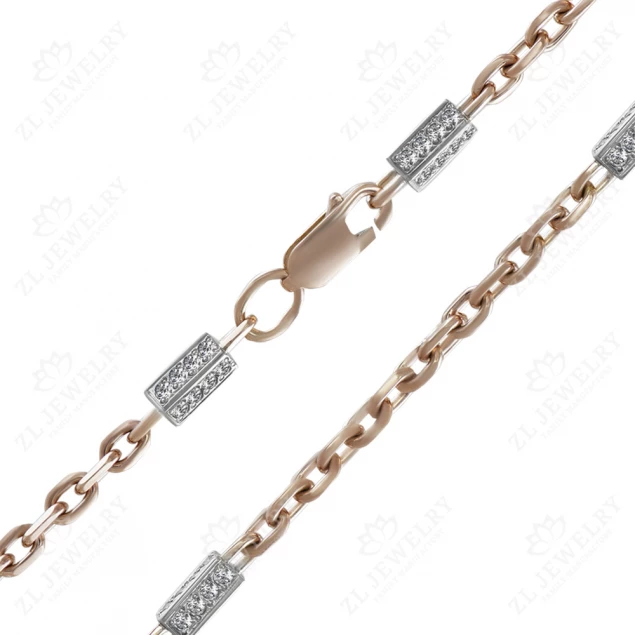 Anchor chain with stones