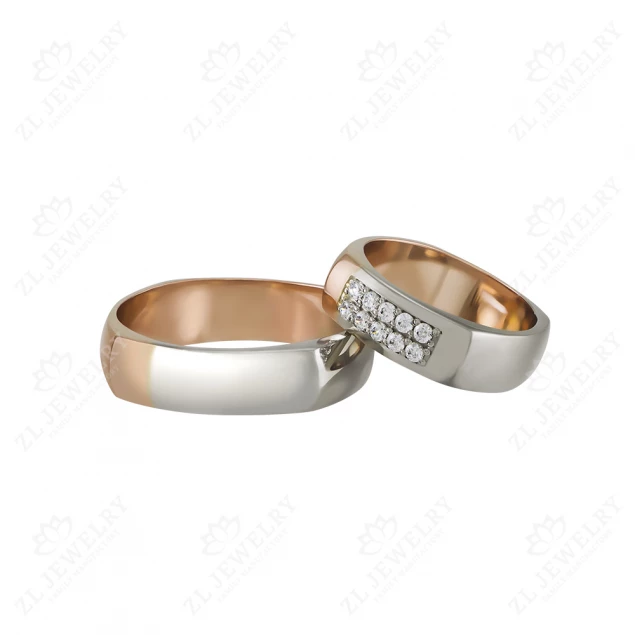 Wedding rings &quot;Square&quot; Photo-2