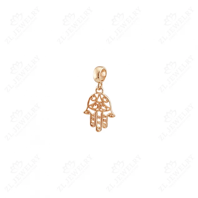 &quot;Hand of Fatima&quot; openwork pendant Photo-1