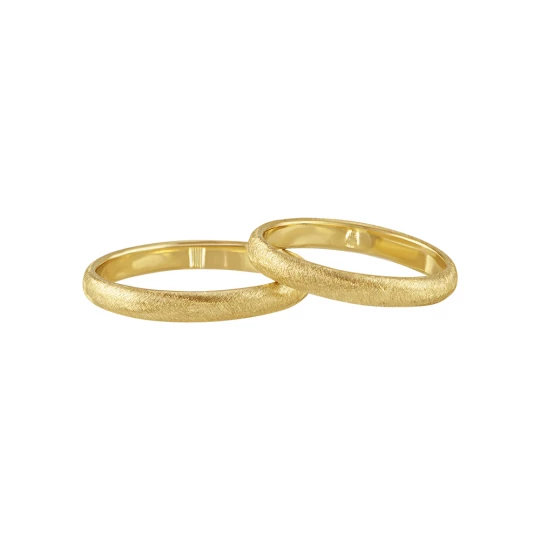 Wedding rings "Solar circle"