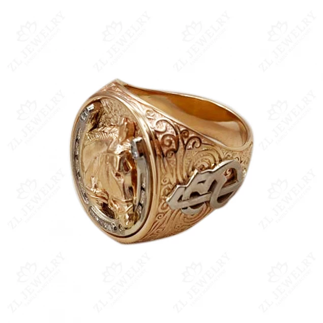 &quot;Horseshoe&quot; ring Photo-1