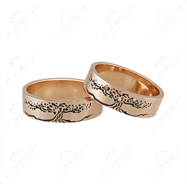 Wedding rings "Tree of love" Photo-1