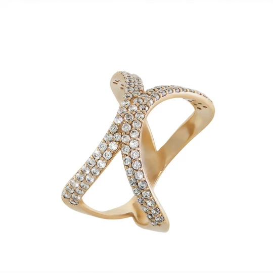 Ring &quot;Milana&quot; with diamonds