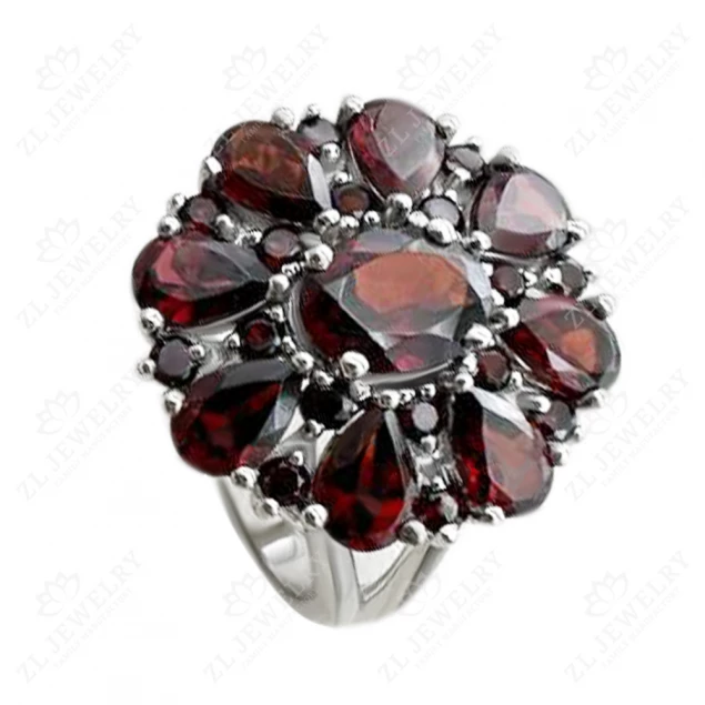 Ring &quot;Pomegranate flower&quot; Photo-3