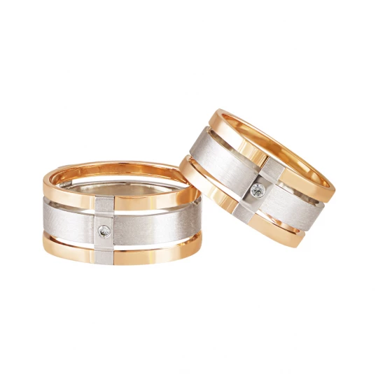 Wedding ring &quot;Embrace of the fates&quot;