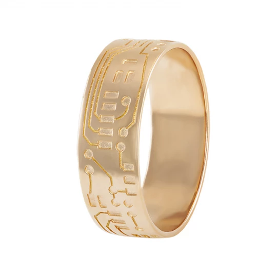 Wedding ring &quot;Secret code&quot; radio amateur