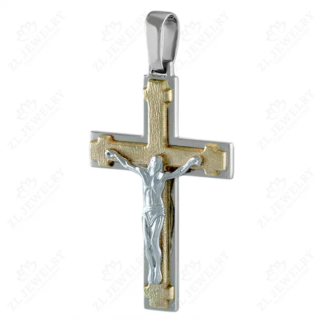 White gold cross Photo-1