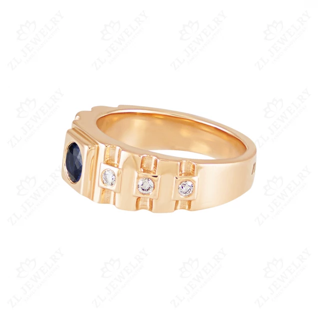 Ring with sapphire Photo-1