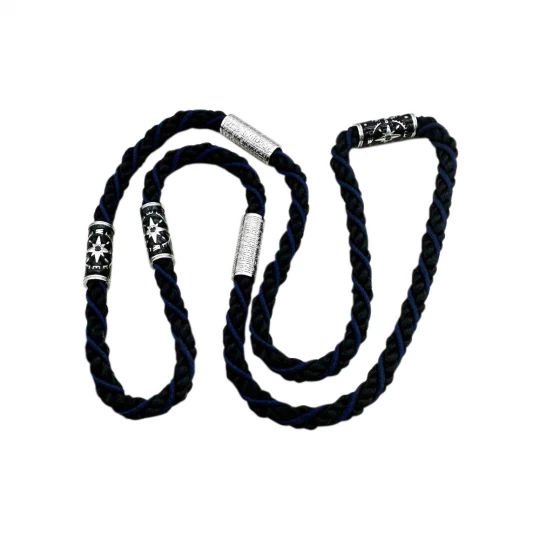 Rose of the Winds rope in white gold