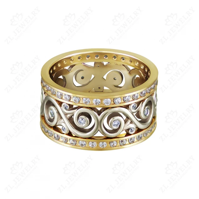 Wedding rings &quot;Gentle faces&quot;