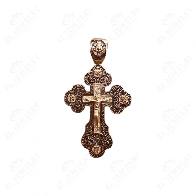 Cross with patterns
