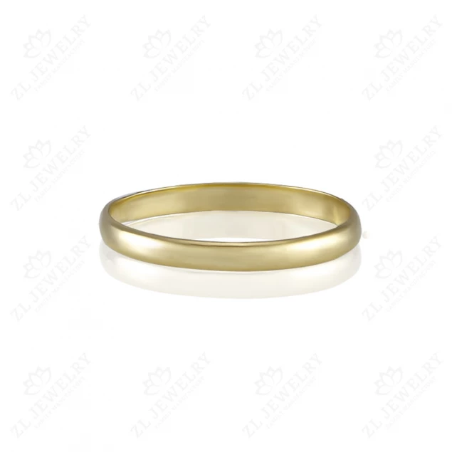 Wedding rings &quot;Classic&quot; in lemon gold