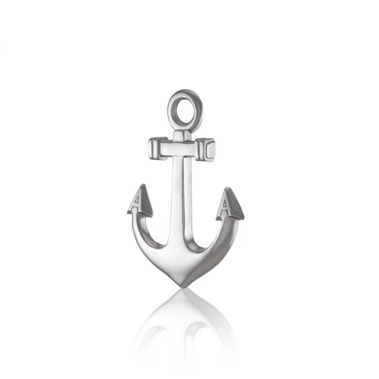 Pendant "Anchor" with initials