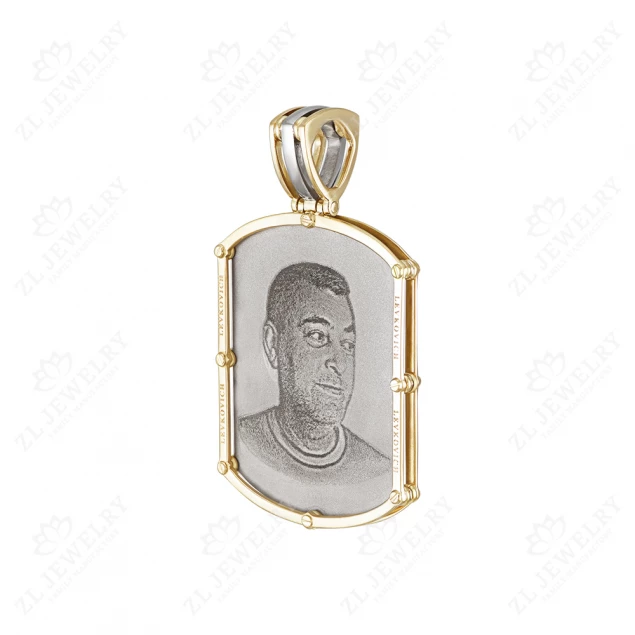 Personalized engraved pendant Photo-3