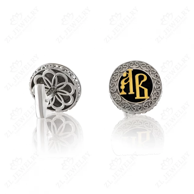 Openwork cufflinks