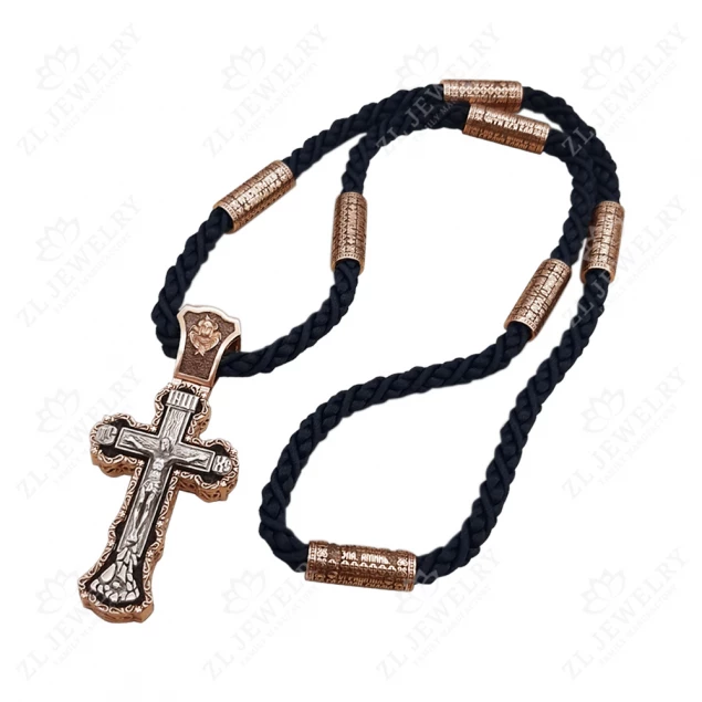 Cross with the face of Sergius of Radonezh Photo-2
