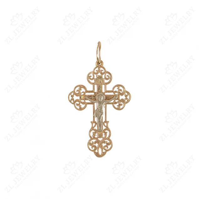 Ornate cross with crucifix