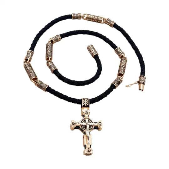 Cross with the face of the guardian angel