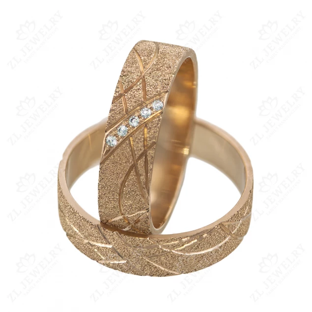 Wedding rings &quot;Diamond threads&quot; Photo-1