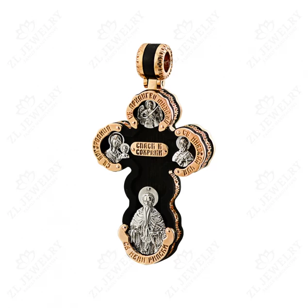 Cross with the faces of the saints Photo-1