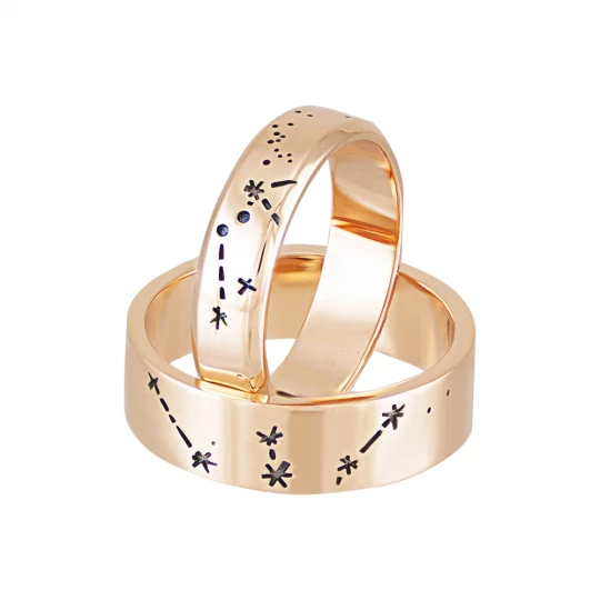 Wedding ring &quot;Star stories&quot;