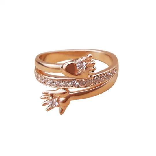 &quot;Hands and Feet&quot; ring