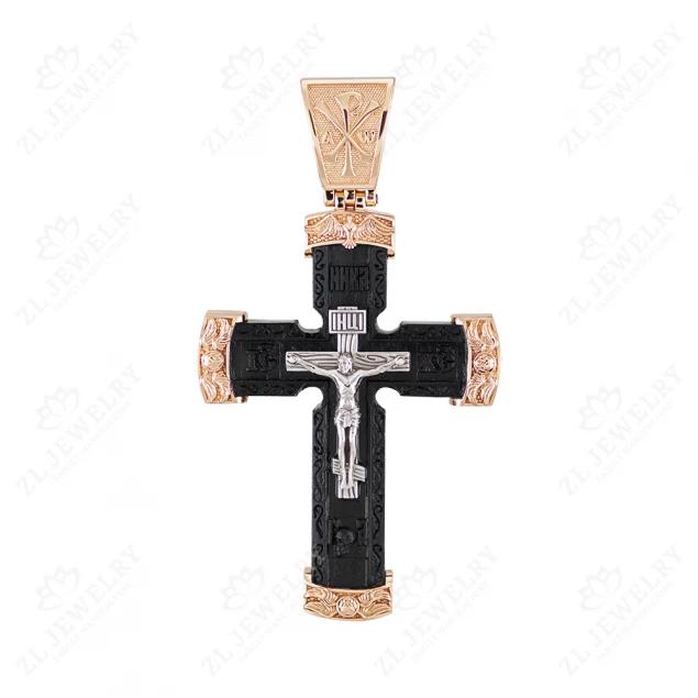 Cross with guardian angel