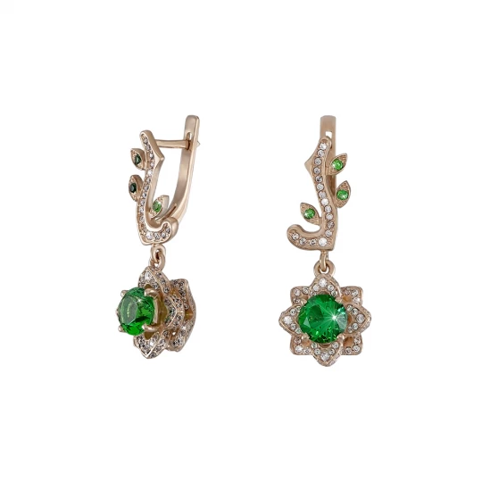 Earrings "Roses"