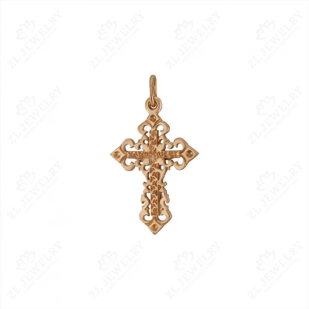 Cross for baptism openwork Photo-1