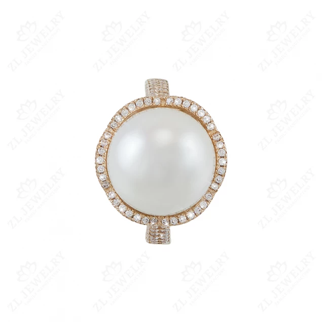 Ring &quot;Exclusive&quot; with pearls Photo-2