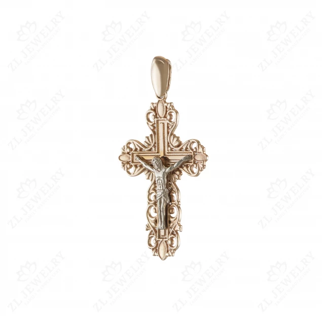 Openwork cross with Сrucifix Photo-1