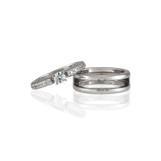 Wedding ring - case "Clarity"