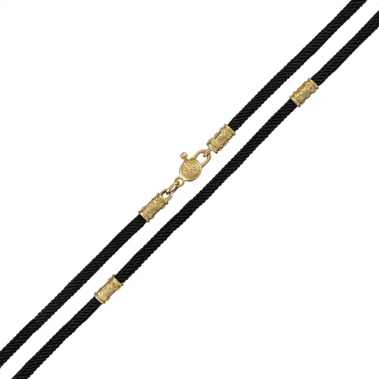 Rope &quot;Save and Save&quot; in lemon gold