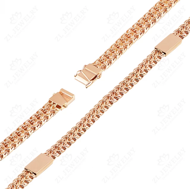Chain &quot;Ramses&quot; with inlays Photo-1