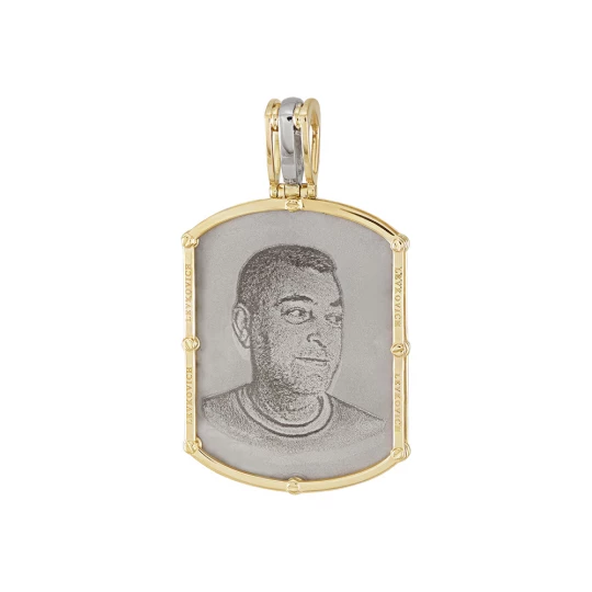 Personalized engraved pendant