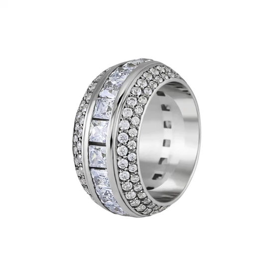 Wedding ring "Disco ball"