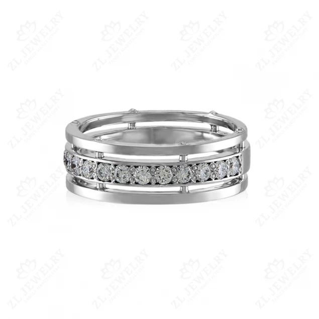  Ring &quot;Happy union&quot; with diamonds