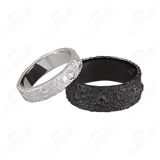 Wedding rings "Space fantasy" Photo-2