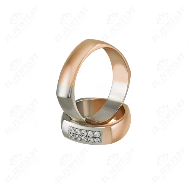 Wedding rings &quot;Square&quot; Photo-4