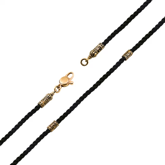 Rope with shaped inserts