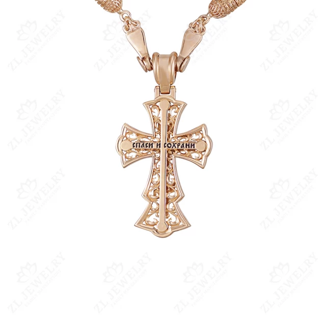 Cross &quot;Openwork&quot; with saints Photo-2