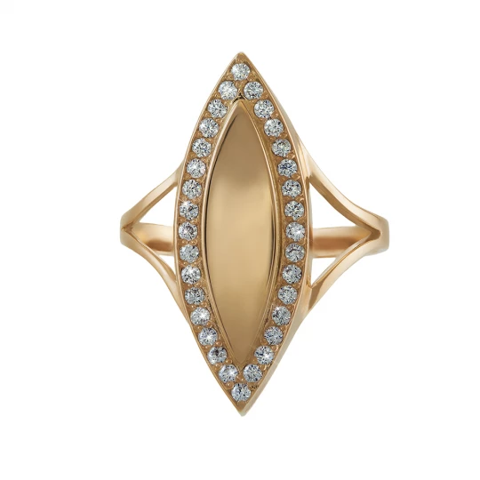 Ring &quot;Roksolana&quot; with diamonds