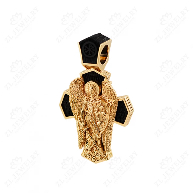 Cross with the faces of saints and Archangel Michael Photo-2